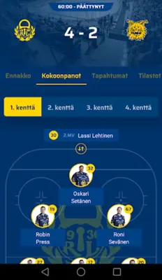 Lukko android App screenshot 1