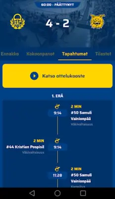 Lukko android App screenshot 2